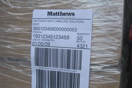 Pallet Label