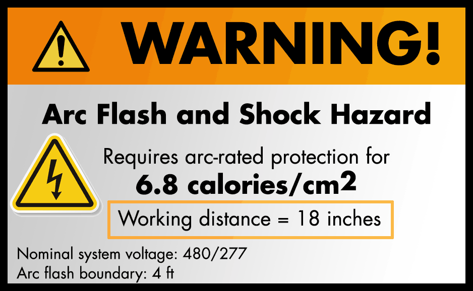 Arc Flash Label