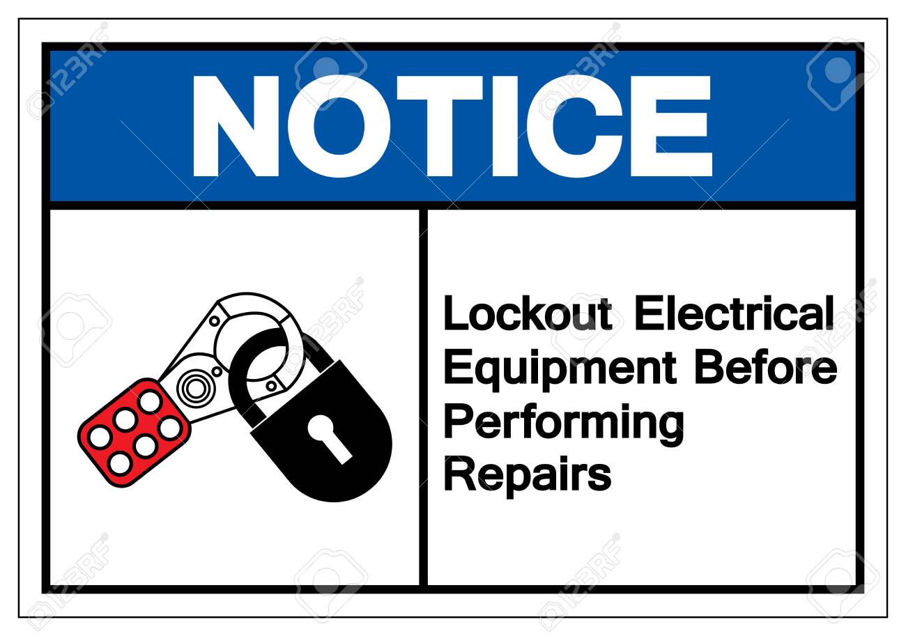 Electrical Equipment Label