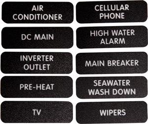 Electrical Panel Label