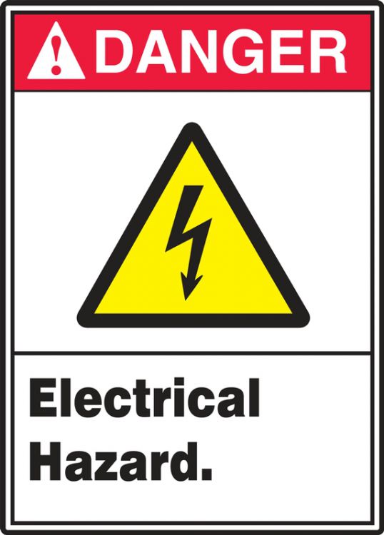 Electric Test Label