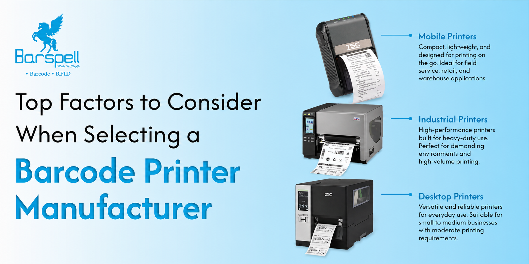 Barcode Printer Manufacturer